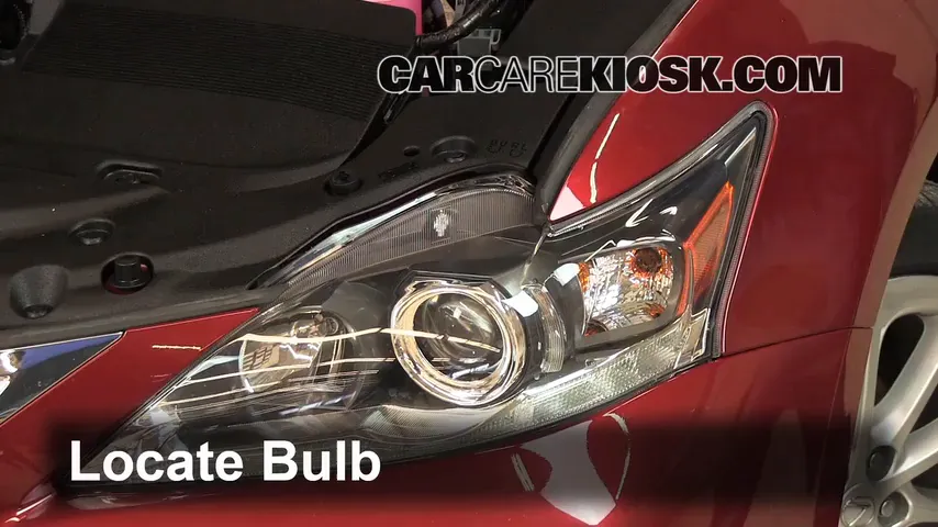 2011 Lexus CT200h 1.8L 4 Cyl. Lights Parking Light (replace bulb)